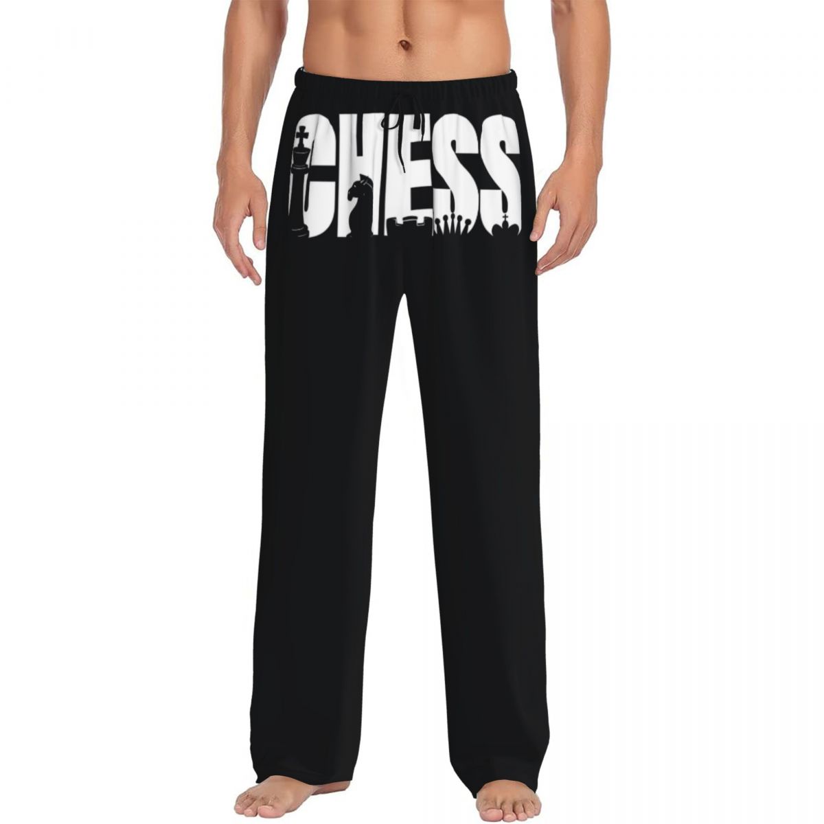 Board Games - Custom Chess Board Pajama Pants Men