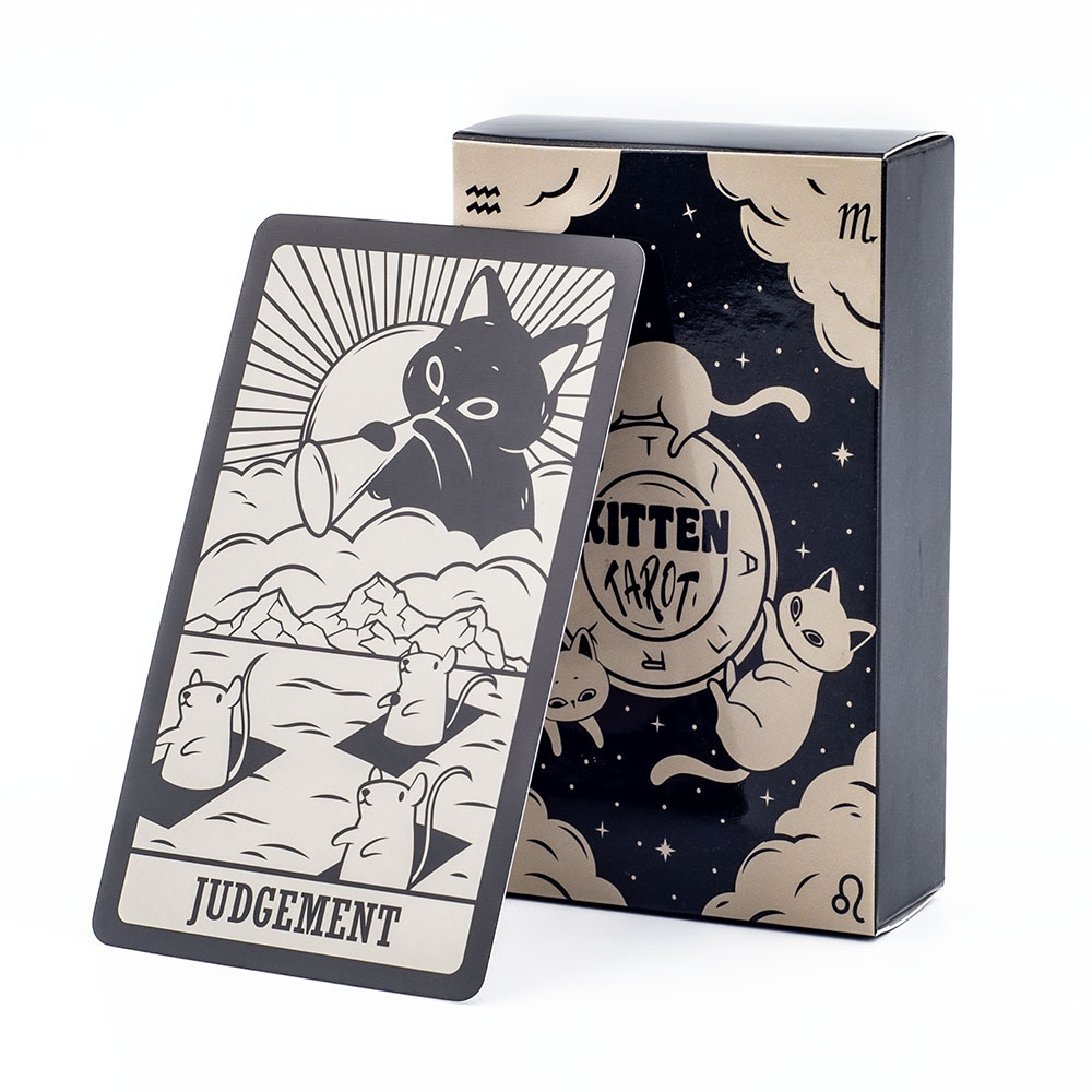 Kitten Tarot Deck 78Pcs Cute B - đánh giá và giá Tarot Cards Deck With Guidebook
