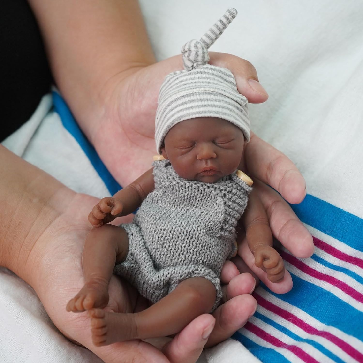 Reborn Baby Dolls 7 Inch Full  - đánh giá và giá Reborn Baby Doll Silicone Realistic