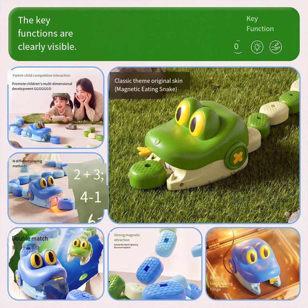 Remote Control Magnetic Eating - đánh giá và giá Educational Toys
