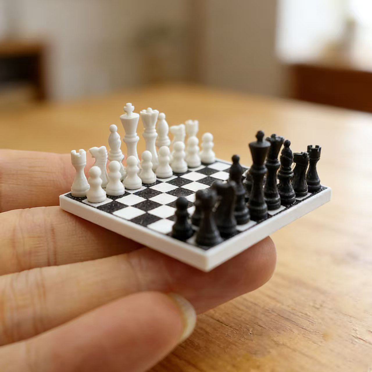 1set/Miniature black and white - đánh giá và giá Board Games