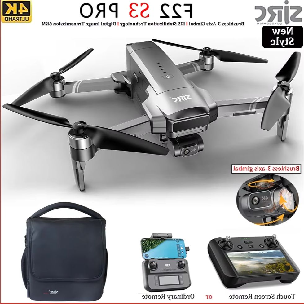 SJRC F22 S3 pro Foldable RC Qu - đánh giá và giá Fpv Brushless Rc Drone 4K