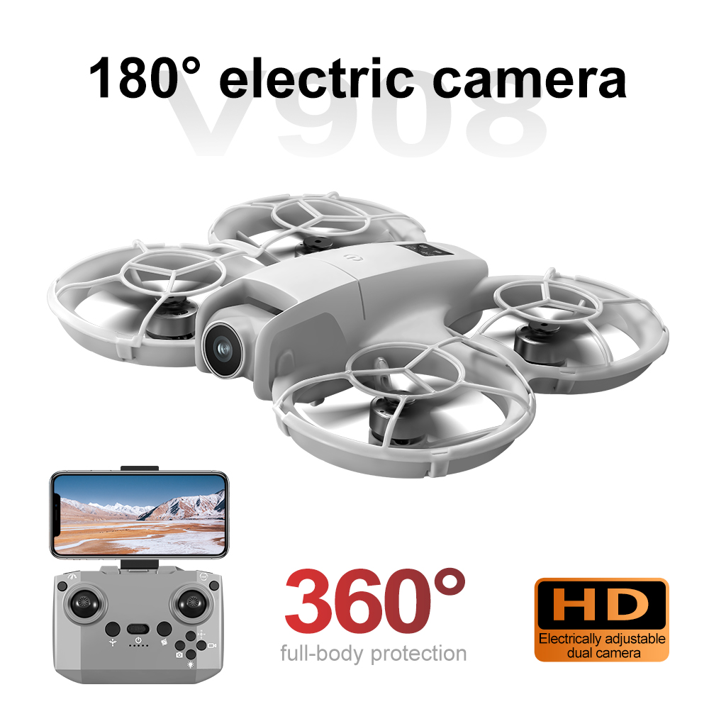 Original V908 Quadcopter Brush - đánh giá và giá Fpv Brushless Rc Drone 4K
