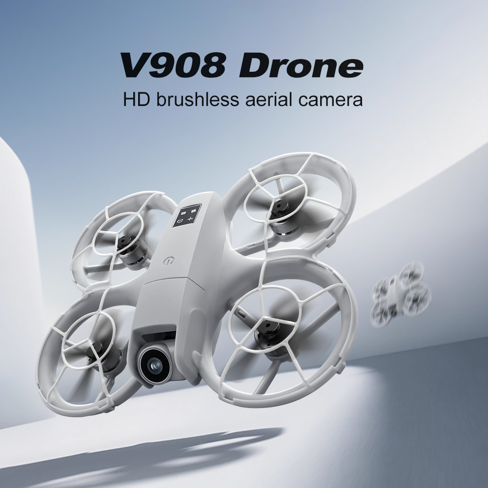 Original V908 Quadcopter Brush - đánh giá và giá Fpv Brushless Rc Drone 4K