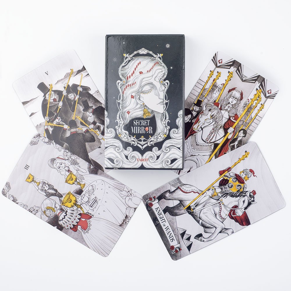 Secret Mirror Tarot Cards 10.3 - đánh giá và giá Tarot Cards Deck With Guidebook