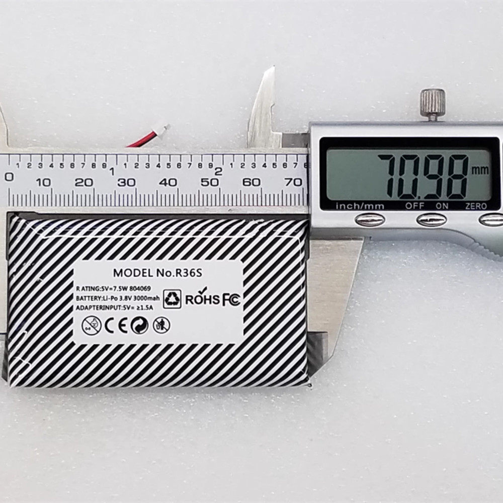 Battery For 3.7V 3100mAh For O - đánh giá và giá Retro Handheld Game Console R36S