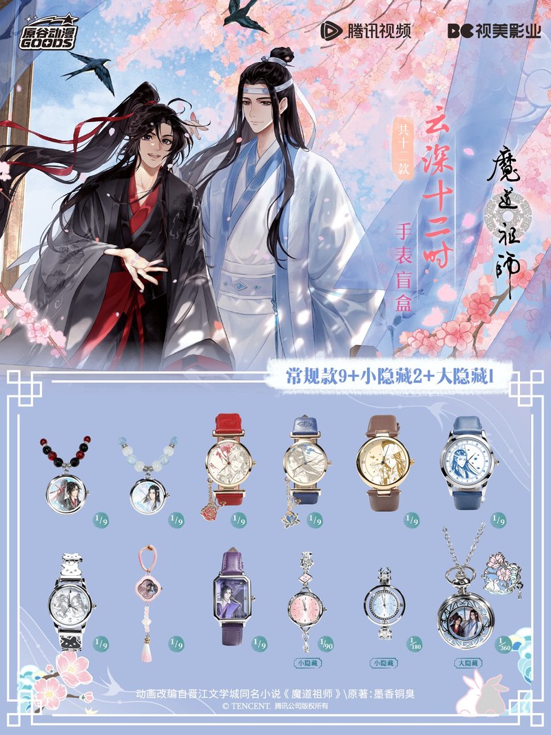 Mdzs Acg Goods The Untamed Wat - đánh giá và giá Anime Action Figure Blind Box